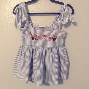 Zara Trafaluc Collection Top Small